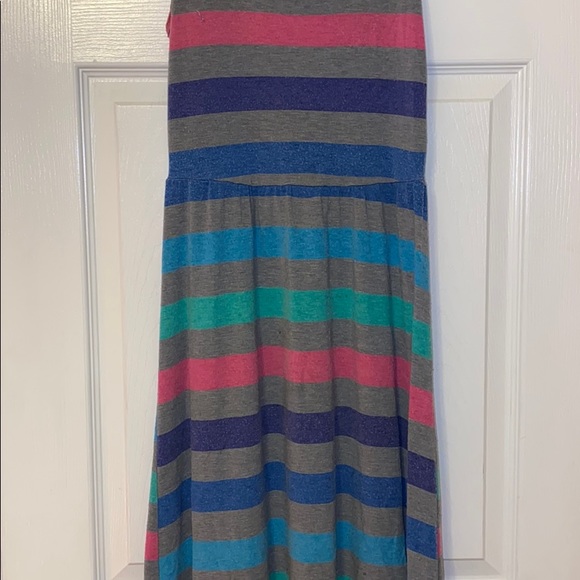 Colorful High-Low Dress - Picture 3 of 3